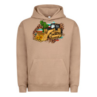 Pigment Burro bulldozer leopard cactus sunflower Urban Hoodie - Artiststas