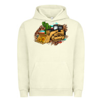 Pigment Pistachio bulldozer leopard cactus sunflower Urban Hoodie - Artiststas