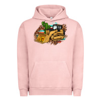 Pigment Salmon bulldozer leopard cactus sunflower Urban Hoodie - Artiststas