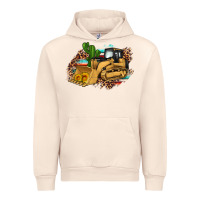 Sandshell bulldozer leopard cactus sunflower Urban Hoodie - Artiststas