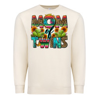 Sandshell mom of twins Premium Sweatshirt - Zillion Design Studio