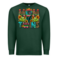 Sports Green mom of twins Premium Sweatshirt - Zillion Design Studio