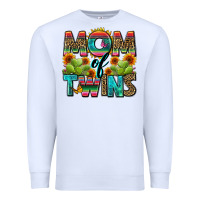 White mom of twins Premium Sweatshirt - Zillion Design Studio