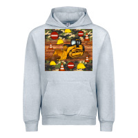 Heather Grey bulldozer camouflage tumbler Urban Hoodie - Artiststas