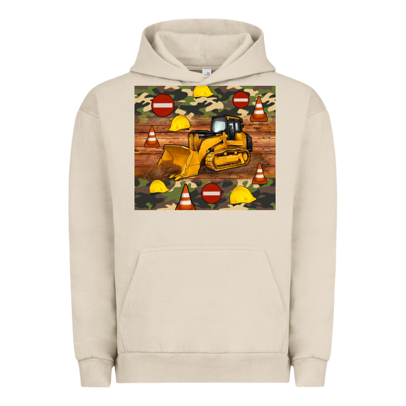 Bulldozer Camouflage Tumbler Urban Hoodie by Artiststas | Teevron