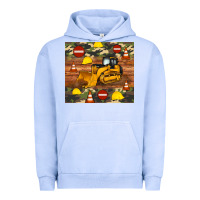 Pigment Grape Ice bulldozer camouflage tumbler Urban Hoodie - Artiststas