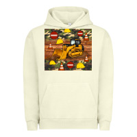 Pigment Pistachio bulldozer camouflage tumbler Urban Hoodie - Artiststas