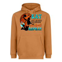 Meerkat eat sleep basketball repeat Heavyweight Hoodie - texasbilliewilder