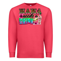 Cardinal mama needs a drink Premium Sweatshirt - Zillion Design Studio