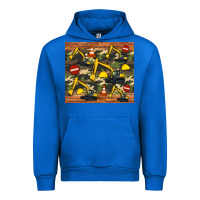 Cobalt excavator camouflage Urban Hoodie - Artiststas
