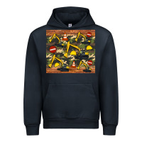 Navy excavator camouflage Urban Hoodie - Artiststas