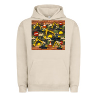 Pigment French Oak excavator camouflage Urban Hoodie - Artiststas