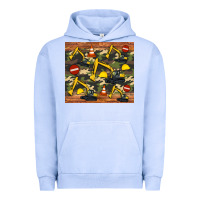 Pigment Grape Ice excavator camouflage Urban Hoodie - Artiststas