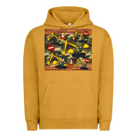 Pigment Peanut Butter excavator camouflage Urban Hoodie - Artiststas