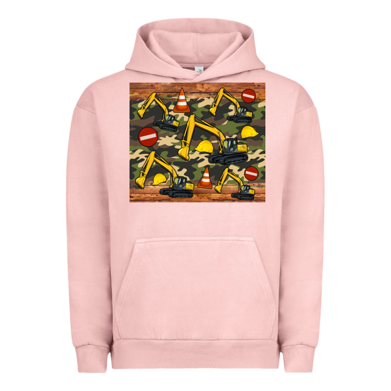 Excavator Camouflage Urban Hoodie by Artiststas | Teevron