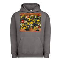 Pigment Tornado excavator camouflage Urban Hoodie - Artiststas