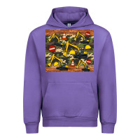 Tulip excavator camouflage Urban Hoodie - Artiststas