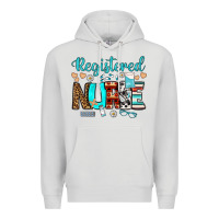 Dove Grey registered nurse Premium Hoodie - BundleAndBundleShop