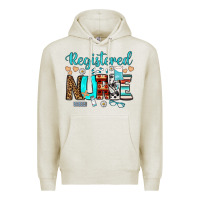 Oatmeal Heather registered nurse Premium Hoodie - BundleAndBundleShop