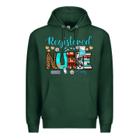 Sports Green registered nurse Premium Hoodie - BundleAndBundleShop