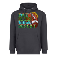 Smoke eat sleep football repeat Heavyweight Hoodie - texasbilliewilder