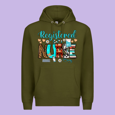 Registered Nurse Premium Hoodie Designed By Bundleandbundleshop