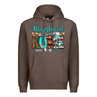 Coffee registered nurse Premium Hoodie - BundleAndBundleShop