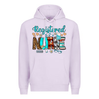Lilac registered nurse Premium Hoodie - BundleAndBundleShop