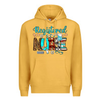 Mustard registered nurse Premium Hoodie - BundleAndBundleShop