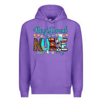 Purple registered nurse Premium Hoodie - BundleAndBundleShop