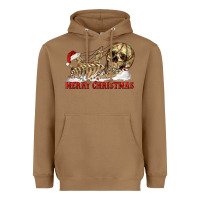 Toasted Coconut Merry christmas skeleton Heavyweight Hoodie - RanaPortraitStore