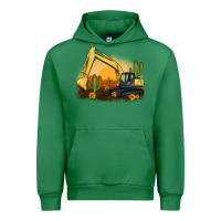 Emerald excavator cactus sunflower sunset Urban Hoodie - Artiststas