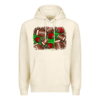 Tofu american football helmet background Premium Hoodie - JahusDesignShop