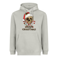 Moon Dust merry christmas skull Heavyweight Hoodie - RanaPortraitStore