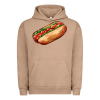 Pigment Burro American hot dog Urban Hoodie - AdoDesignShop