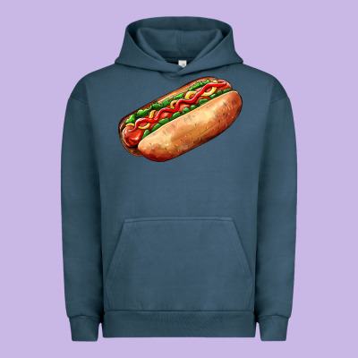 American Hot Dog Urban Hoodie Designed By Adodesignshop