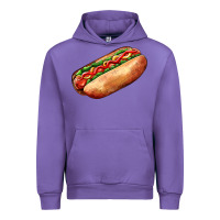 Tulip American hot dog Urban Hoodie - AdoDesignShop
