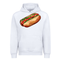 White American hot dog Urban Hoodie - AdoDesignShop