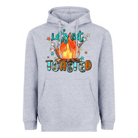Heather Grey let's get toasted Heavyweight Hoodie - Zillion Design Studio