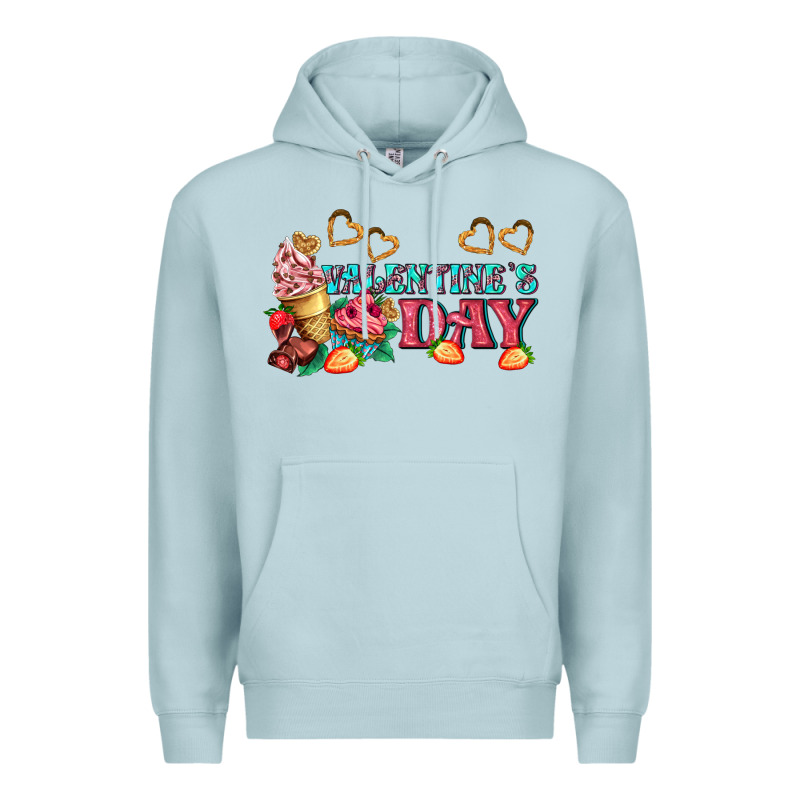 Valentines Day Sweet Premium Hoodie by AdoDesignShop | Teevron