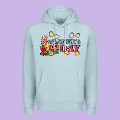 Valentines Day Sweet Premium Hoodie Designed By Adodesignshop