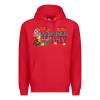 Red valentines day sweet Premium Hoodie - AdoDesignShop