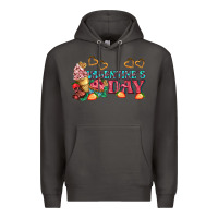 Smoke valentines day sweet Premium Hoodie - AdoDesignShop