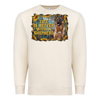 Sandshell life is better with a shepperd Premium Sweatshirt - RanaPortraitStore