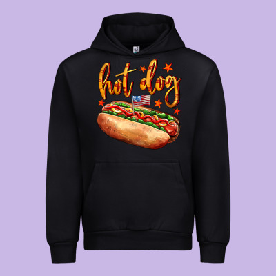 Hot Dog Urban Hoodie Designed By Adodesignshop
