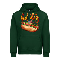 Foreset Green hot dog Urban Hoodie - AdoDesignShop