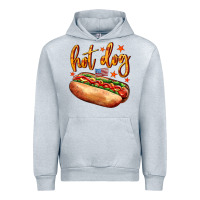 Heather Grey hot dog Urban Hoodie - AdoDesignShop