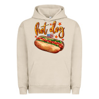 Pigment French Oak hot dog Urban Hoodie - AdoDesignShop