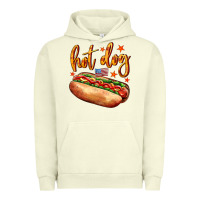 Pigment Pistachio hot dog Urban Hoodie - AdoDesignShop