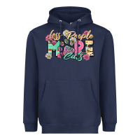 Navy less people more cats Heavyweight Hoodie - Zillion Design Studio